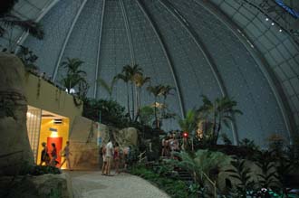 TGL Tropical Islands Resort Krausnick Brand big dome over tropical rainforest 02 3008x2000